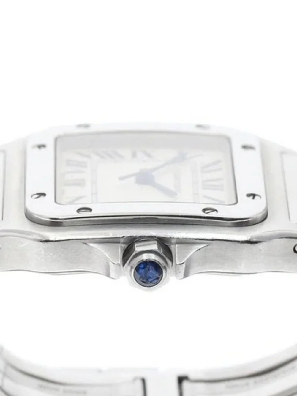 CARTIER Santos GalbeeLM W20060D6 Date Beige Dial Quartz Men's Watch_962308